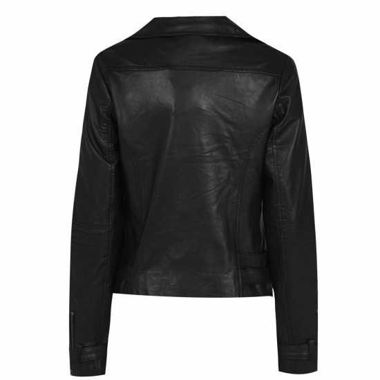 Biba Мотоциклетно Яке Leather Biker Jacket  Дамски якета и палта
