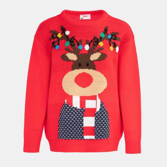 Star Коледен Пуловер Xmas Jumper Ld54  