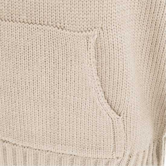 Miso Bow Knit Hood Ld54 Крем 