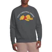 Disney Winnie The Pooh Christmas Dinner Crew Sweat  