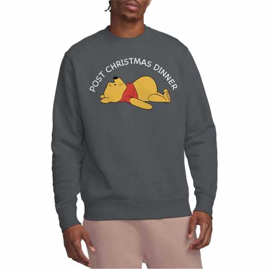 Disney Winnie The Pooh Christmas Dinner Crew Sweat  