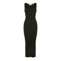 Jack Wills Square Neck Ribbed Maxi Dress  Дамски пуловери и жилетки