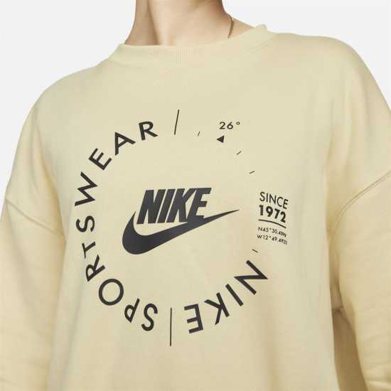 Nike Flc Os C Prntsu Ld99  Дамски суичъри и блузи с качулки