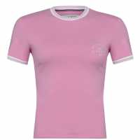Дамски тениски и фланелки Ключодържател Jack Wills Trinkey Ringer T-Shirt Розово Ключодържател Jack Wills Trinkey Ringer T-Shirt Розово Дамски тениски и фланелки