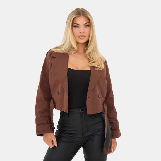 Cropped Trench Jacket Cropped Trench Jacket