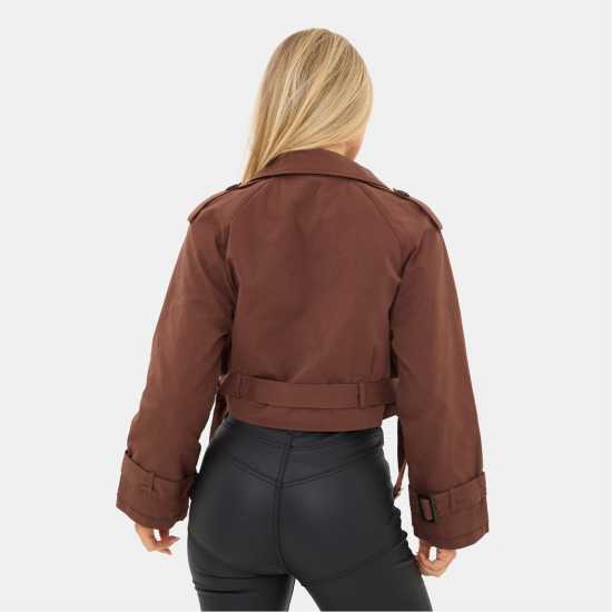 Cropped Trench Jacket Cropped Trench Jacket