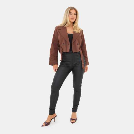 Cropped Trench Jacket Cropped Trench Jacket