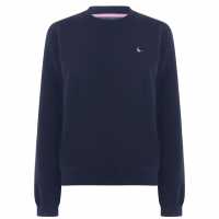 Jack Wills Astbury Raglan Crew Sweatshirt Navy Дамски суичъри и блузи с качулки