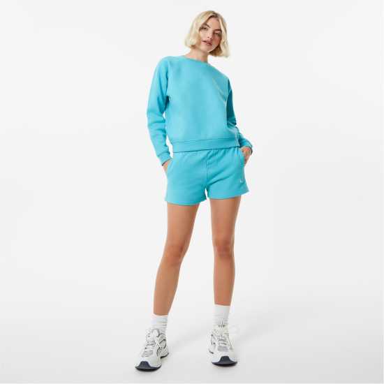 Jack Wills Astbury Raglan Crew Sweatshirt Морски джет Дамски суичъри и блузи с качулки