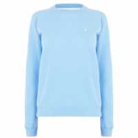 Jack Wills Astbury Raglan Crew Sweatshirt Blue Дамски суичъри и блузи с качулки