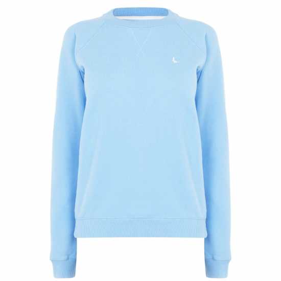 Jack Wills Astbury Raglan Crew Sweatshirt Синьо Дамски суичъри и блузи с качулки