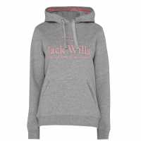 Jack Wills Hunston Graphic Logo Hoodie