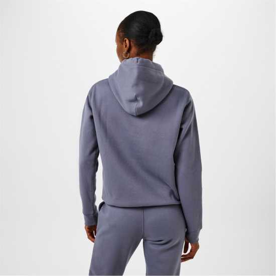 Jack Wills Hunston Graphic Logo Hoodie Dusky Blue2 