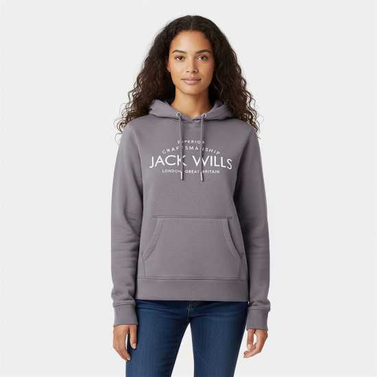 Jack Wills Hunston Graphic Logo Hoodie Съмръчно синьо Jack Wills Hunston Graphic Logo Hoodie Съмръчно синьо