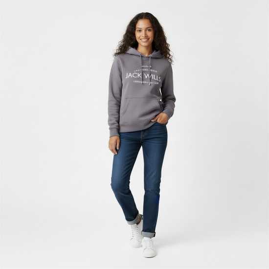 Jack Wills Hunston Graphic Logo Hoodie Съмръчно синьо Jack Wills Hunston Graphic Logo Hoodie Съмръчно синьо
