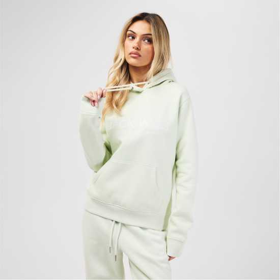 Jack Wills Hunston Graphic Logo Hoodie Морско стъкло 