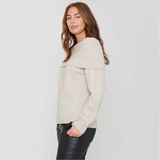 Дамски тениски и фланелки Be You Jumper Бежово Be You Jumper Бежово Дамски тениски и фланелки