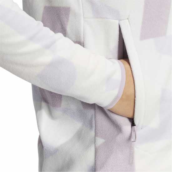 Adidas Women's Mt All Over Print Zip Fleece  