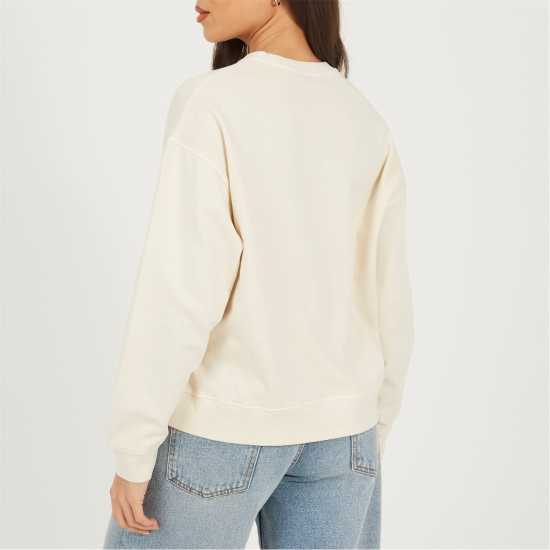 Brave Soul Womens Crew Neck Graphic Sweatshirt  