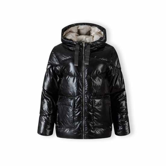 Яке С Качулка Minoti Women Quilted Short Hooded Jacket With Zip And Pockets Black Яке С Качулка Minoti Women Quilted Short Hooded Jacket With Zip And Pockets Black