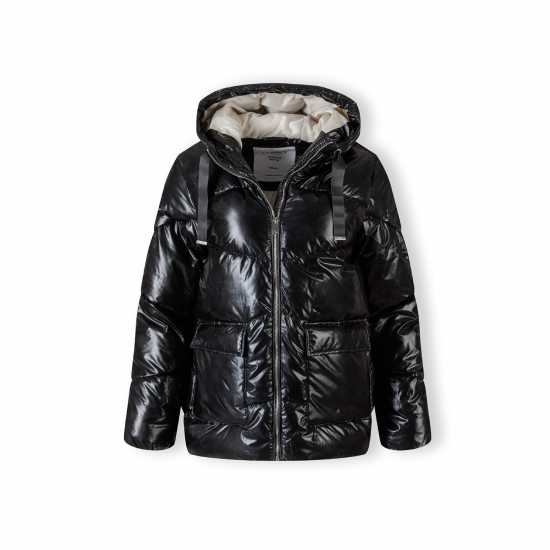 Яке С Качулка Minoti Women Quilted Short Hooded Jacket With Zip And Pockets Black Яке С Качулка Minoti Women Quilted Short Hooded Jacket With Zip And Pockets Black
