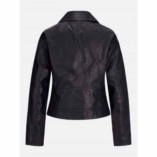 Дамско Яке Faux Leather Biker Jacket Ladies Дамско Яке Faux Leather Biker Jacket Ladies