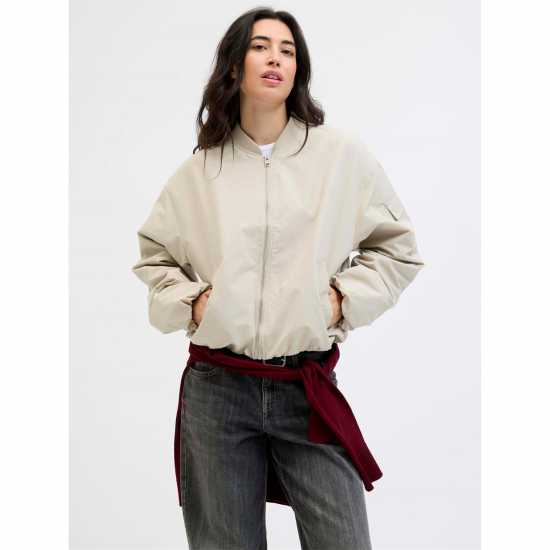 Дамско Яке Бомбър Jjxx Bomber Jacket Ladies Feather Gray Дамско Яке Бомбър Jjxx Bomber Jacket Ladies Feather Gray