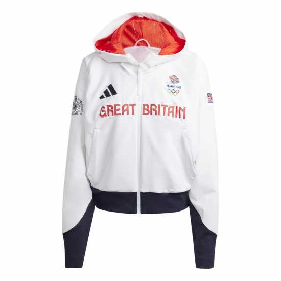 Adidas Дамско Яке Team Gb Pojkt W Training Jacket Womens  