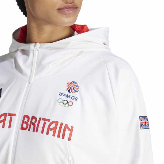 Adidas Дамско Яке Team Gb Pojkt W Training Jacket Womens  