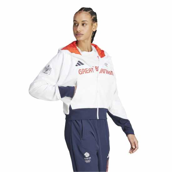 Adidas Дамско Яке Team Gb Pojkt W Training Jacket Womens  