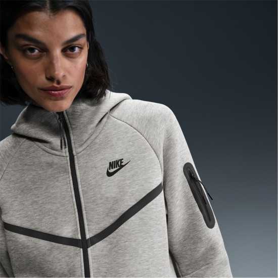 Nike Women's Tech Fleece Zip Hoodie Grey/Black Nike Women's Tech Fleece Zip Hoodie Grey/Black