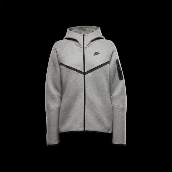 Nike Women's Tech Fleece Zip Hoodie Grey/Black Nike Women's Tech Fleece Zip Hoodie Grey/Black