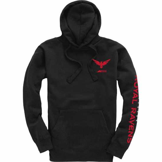 Мъжки суитчъри и блузи с качулки London Royal Ravens Royal Ravens Congress Hoodie London Royal Ravens Royal Ravens Congress Hoodie Мъжки суитчъри и блузи с качулки