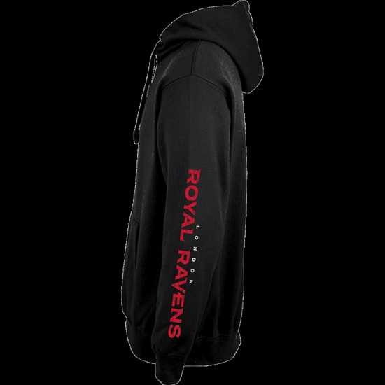 Мъжки суитчъри и блузи с качулки London Royal Ravens Royal Ravens Congress Hoodie London Royal Ravens Royal Ravens Congress Hoodie Мъжки суитчъри и блузи с качулки