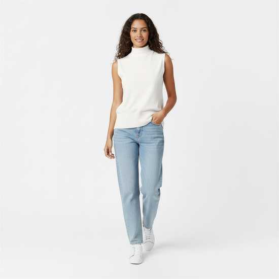 Плетен Пуловер Jack Wills Women's High Neck Knitted Sweater Vest  