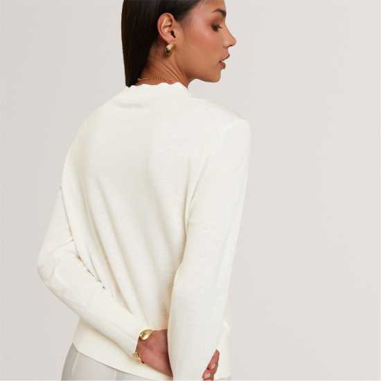 Ted Baker Women's Long Sleeve Printed Crew Sweatshirt  