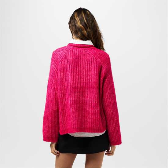 Pieces Pullover Fem  Ld99 Цвят на цвекло Дамски суичъри и блузи с качулки