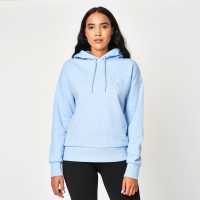 Usa Pro Classic Logo Hoodie Син Марл Дамски суичъри и блузи с качулки