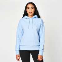 Usa Pro Classic Logo Hoodie Blue Marl Дамски суичъри и блузи с качулки