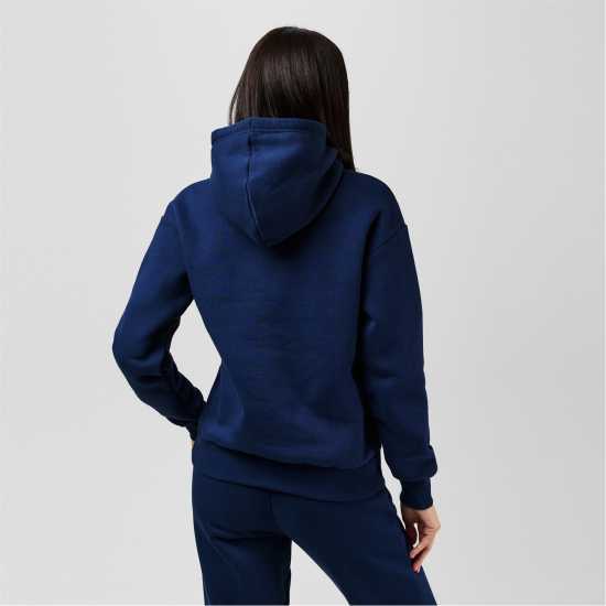 Usa Pro Classic Logo Hoodie Морска синьо 