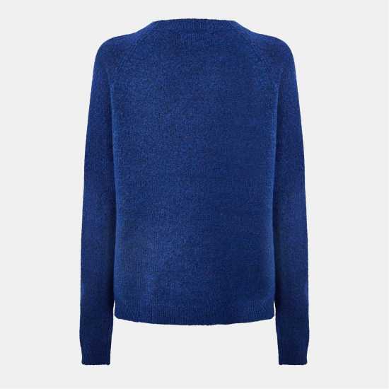 Pieces Pullover Hoodie Камбанен син 