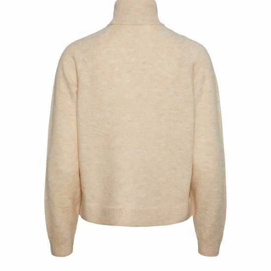 Pieces Pullover Hoodie Сива вълна 