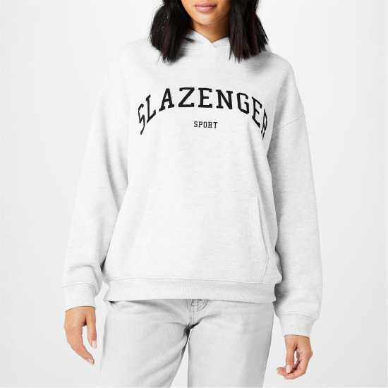 Slazenger Large Logo Hood  Дамски суичъри и блузи с качулки