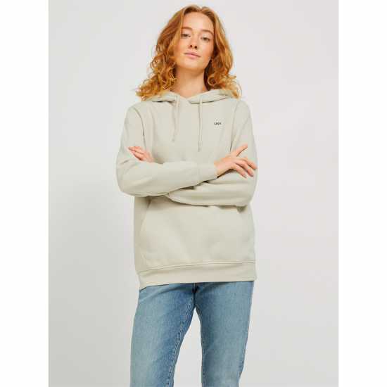 Jjxx Abbie Long Sleeve Hoodie Лунна лъчина Дамски суичъри и блузи с качулки