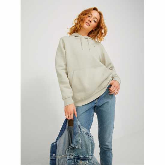 Jjxx Abbie Long Sleeve Hoodie Лунна лъчина Дамски суичъри и блузи с качулки