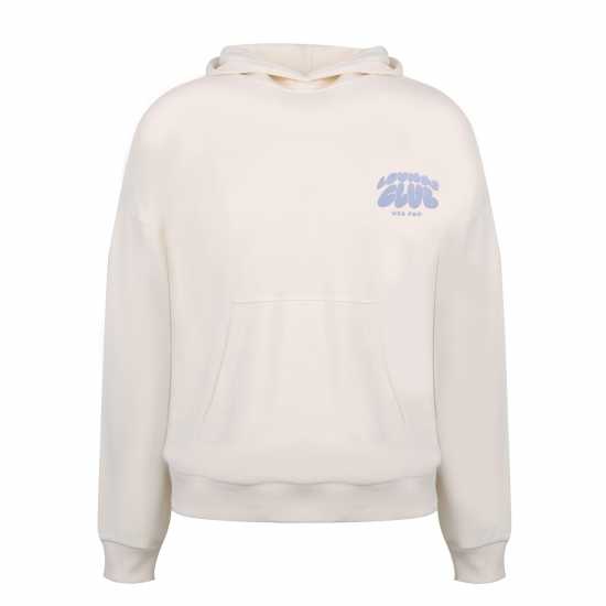 Дамски суичъри и блузи с качулки Usa Pro Bubble Hood Ld54 Cream/Blue Usa Pro Bubble Hood Ld54 Cream/Blue Дамски суичъри и блузи с качулки