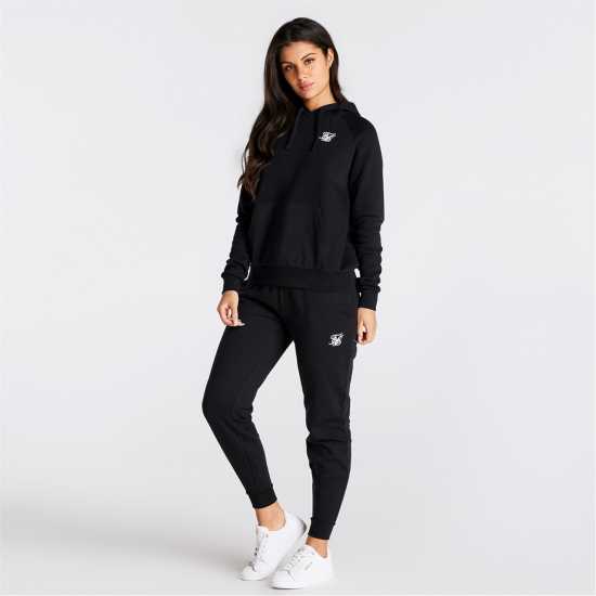 Дамски суичъри и блузи с качулки Siksilk Logo Hoodie Womens Siksilk Logo Hoodie Womens Дамски суичъри и блузи с качулки