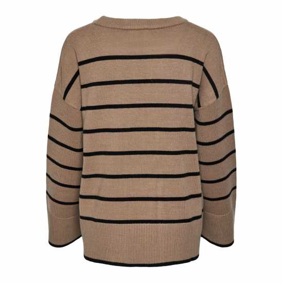 Pieces Pullover Fem  Ld99 Taupe Gray Дамски суичъри и блузи с качулки