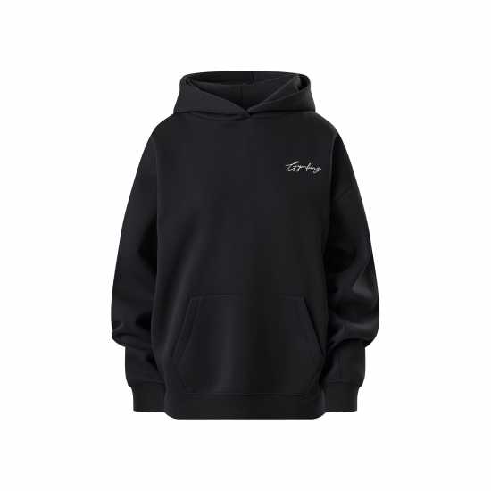 Gym King Gym King Reset Oversized Fleece Hood Черно 