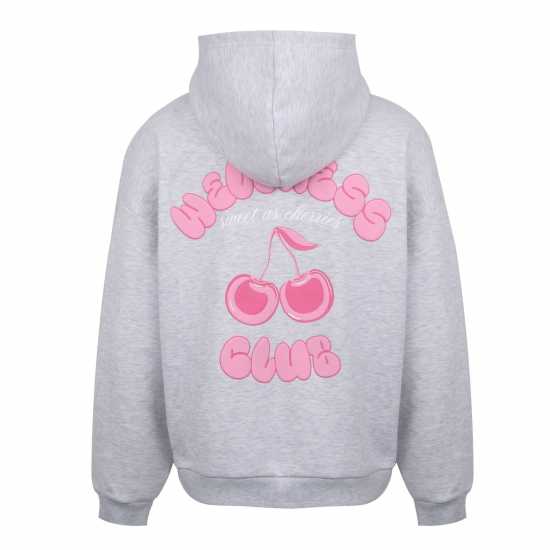 Дамски суичъри и блузи с качулки Miso Bubble Hood Ld53 Сиво/Череша Miso Bubble Hood Ld53 Сиво/Череша Дамски суичъри и блузи с качулки